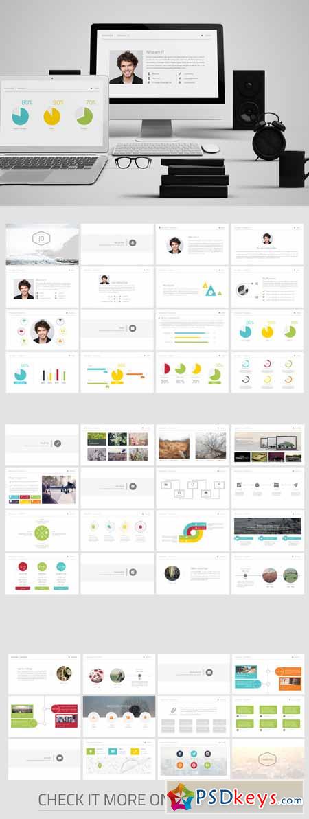 personal cv powerpoint template 222531  u00bb free download photoshop vector stock image via torrent