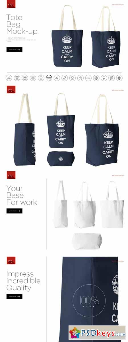 tote bag mock up