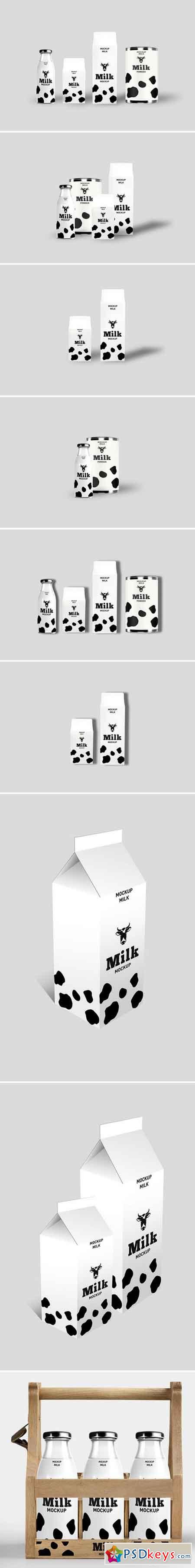 Milk Mockup 2121945 Milk Mockup 2121945
