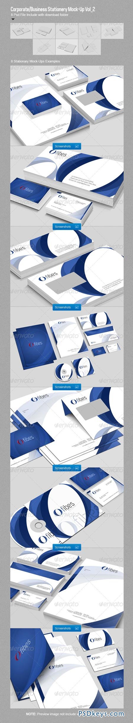 Corporate Business Stationery Mock-Up Vol_2 GraphicRiver