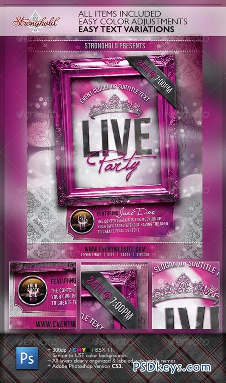 Live Party Flyer 2775059