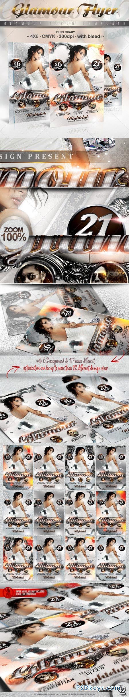 Glamour Flyer Template 2216703