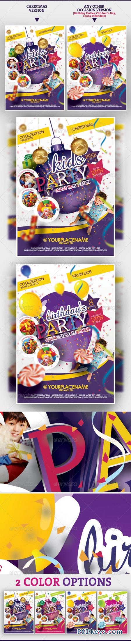 Best Kids Party Flyer 981819