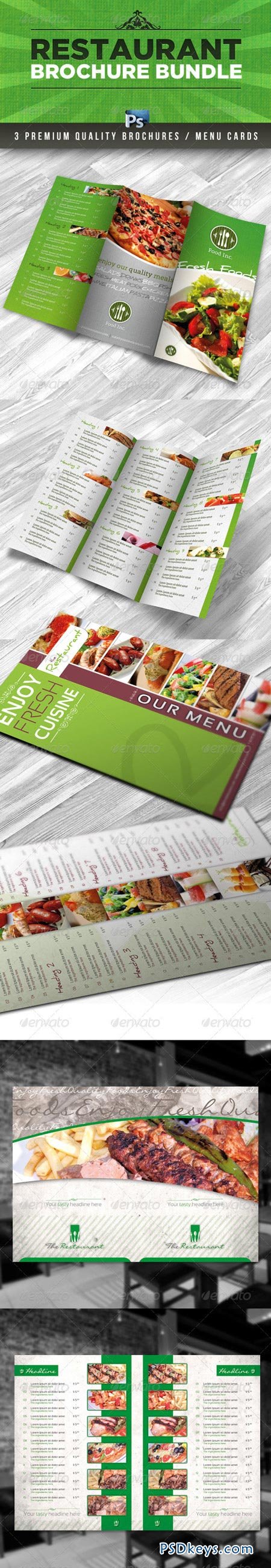 RW Premium Restaurant Brochure Bundle