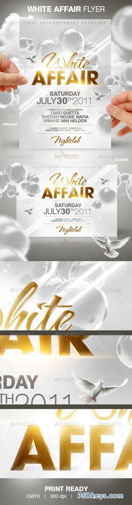 White Affair Party Flyer 151299