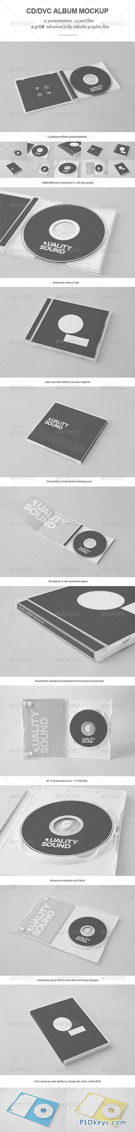 CD DVD Album Mock-up 6300944