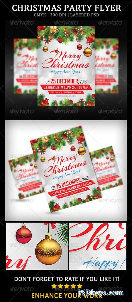 Christmas Party Flyer 6273266