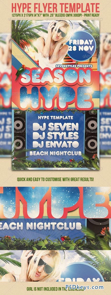 Hype Flyer Template 260180
