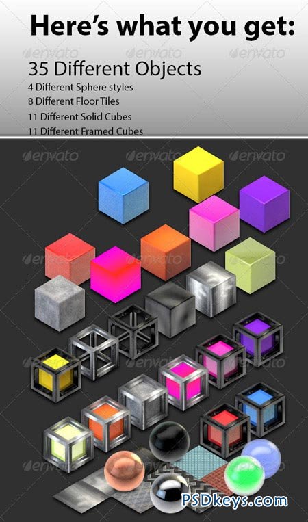 Isometric Multipurpose Cube game 3502090