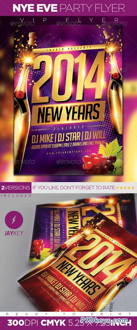 New Year Party Flyer 6168449