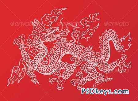 Chinese dragon 81157