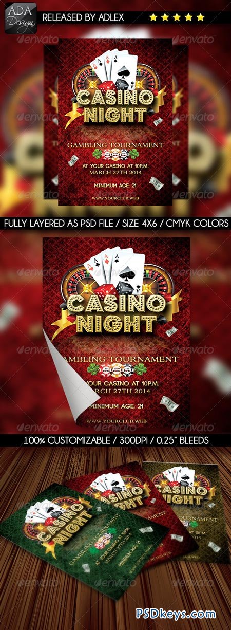 Casino Night Flyer 6532023