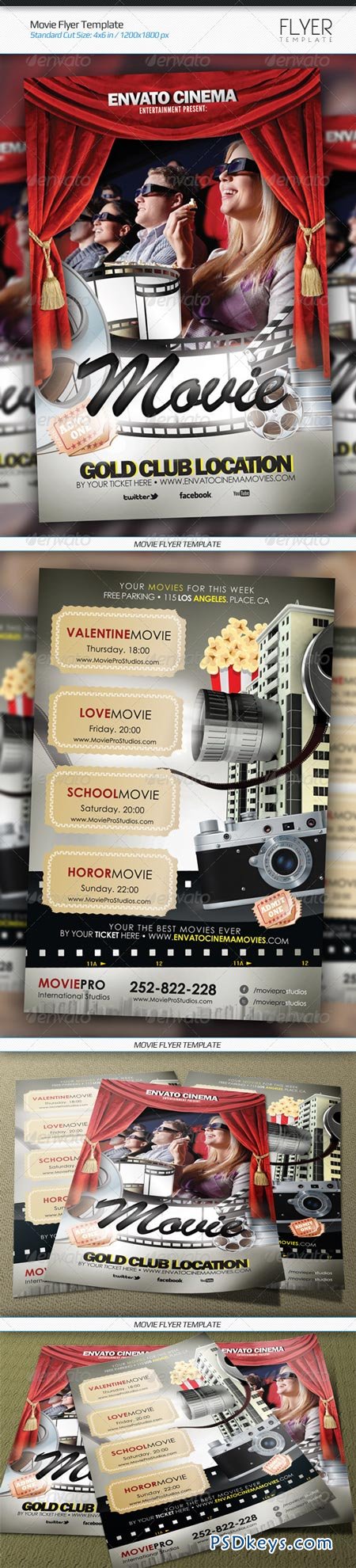 Movie Flyer Template 6603790