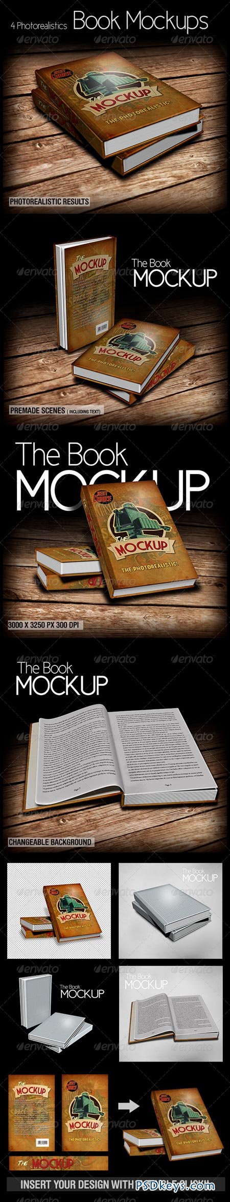 The Book Mockup 6077778