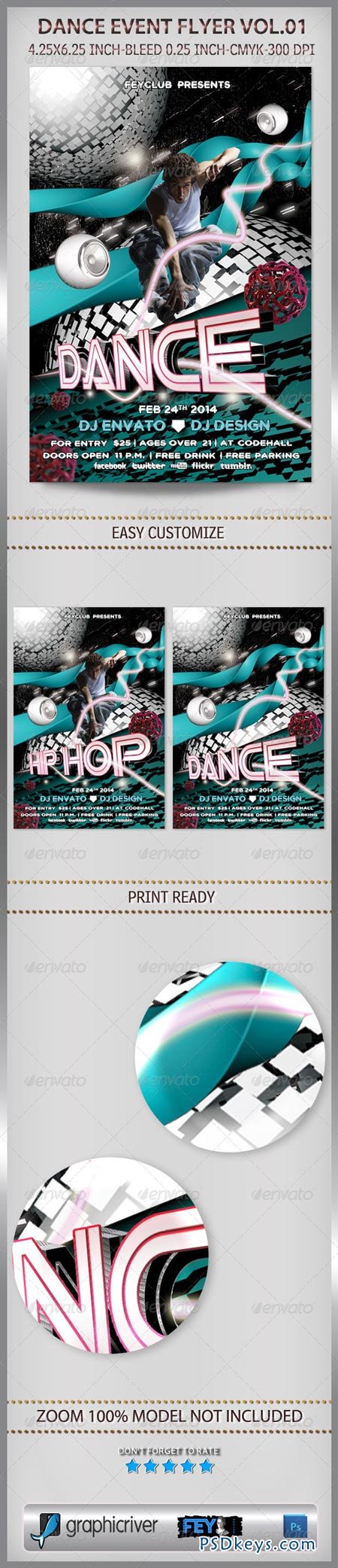 Dance Event Flyer Vol.01 6681051