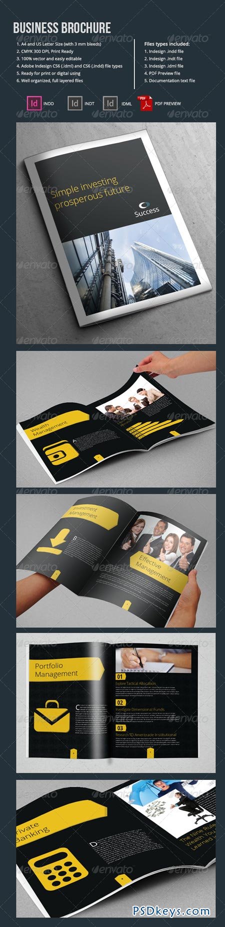 A4 Business Brochure Template 10 Pages 6791489