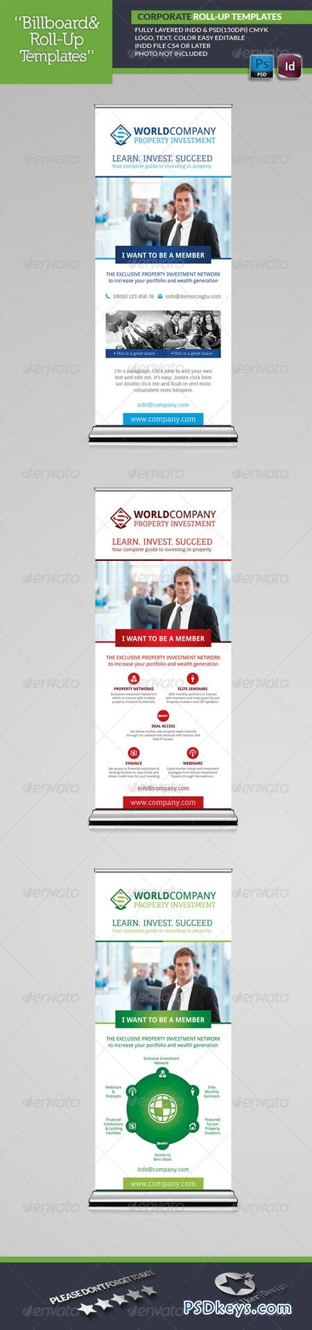 Corporate Roll-Up Templates 6899021