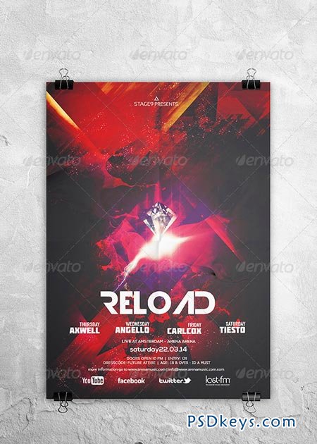 Reload Flyer Poster 7019893