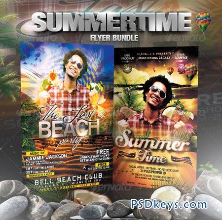 Summertime Flyer Bundle - 5in1 2497036