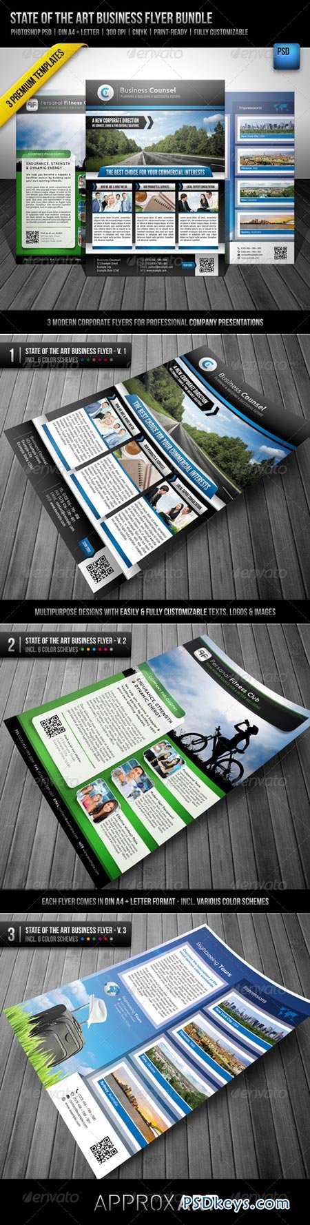 State of the Art Business Flyer Bundle 2808719