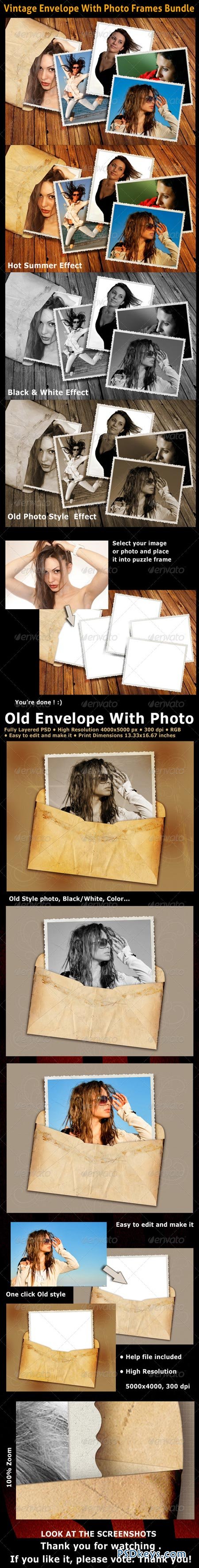Vintage Envelope Photo Bundle 3399070