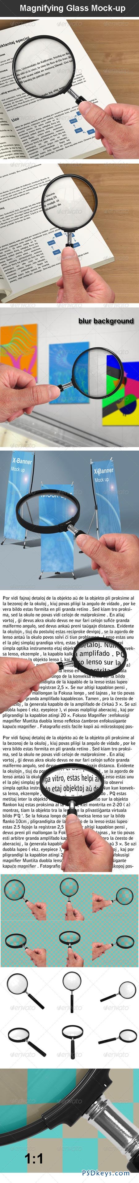Magnifying Glass Mock-up 6907540