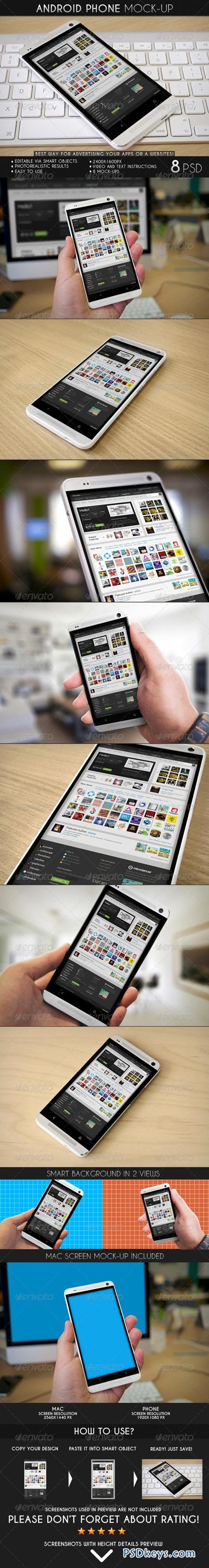 Android Phone Mock-Up 7209703