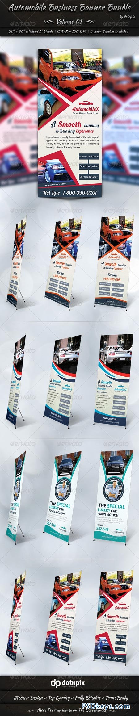 Automobile Business Banner Bundle Volume 1 7010398