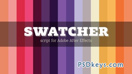 Swatcher Script for Adobe After Effects - Add ons
