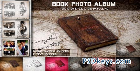 Book Photo Album - After Effects Project