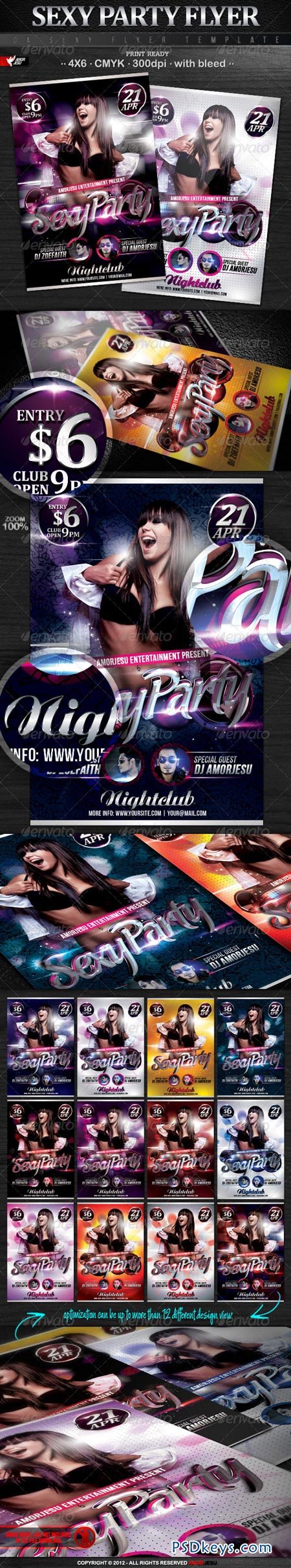 Sexy Party Flyer Template 2213465
