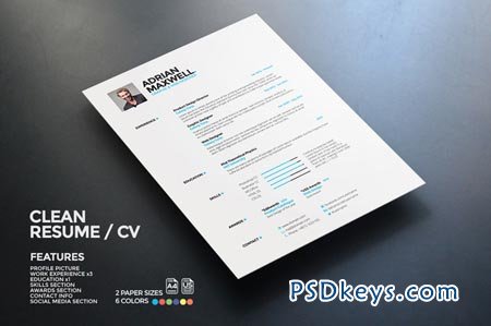 Clean Resume 22469