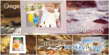 Waterfall Photo Gallery - After Effects Projects