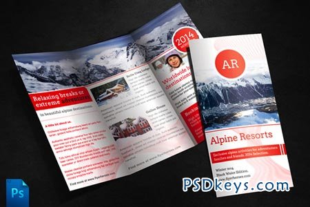 Alpine Travel Brochure Template 246