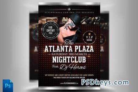 Atlanta Plaza Flyer Template 488
