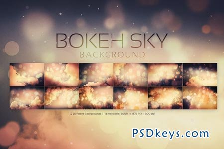 Bokeh SKY Backgrounds 19041