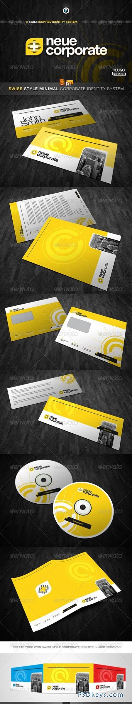 RW Swiss Style Modern Corporate Identity And Logo 2331247