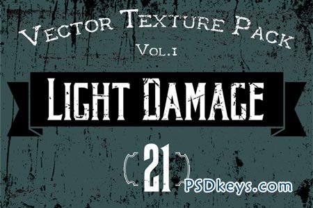 21 Vector Textures - Light Damage 33723