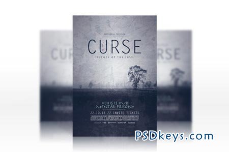 The Curse Flyer Template 6240