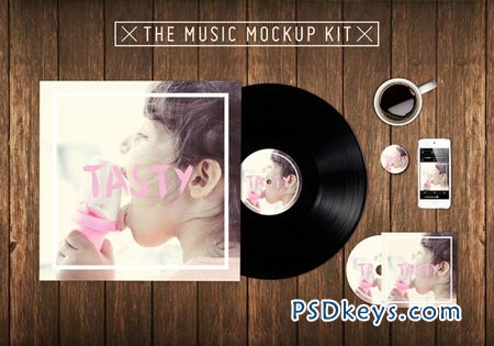 The Music Kit Mockup 24513