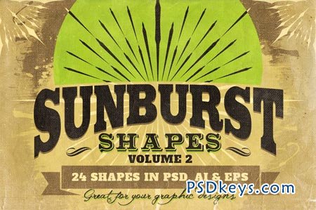 Sunbursts Shapes Vol.2 22856
