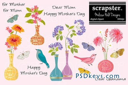 Mother's Day Card Clipart 36848