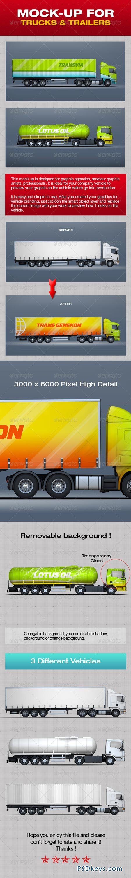 Mock-Up For Trucks & Trailers 5338232
