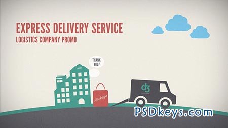 Logistics Company Delivery Promo - After Effects Projects