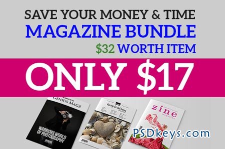 InDesign Magazine Bundle V1 20848