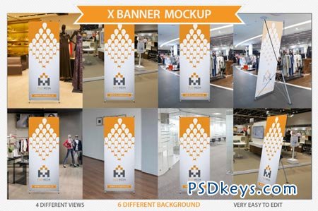Download X Banner Mockup 12585 Free Download Photoshop Vector Stock Image Via Torrent Zippyshare From Psdkeys Com