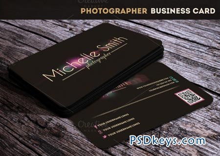 Photographer Business Card 33882