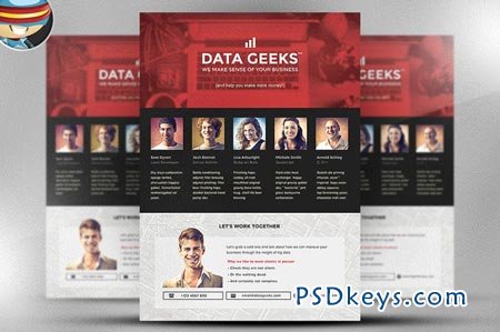 Data Geeks Flyer Template 41857