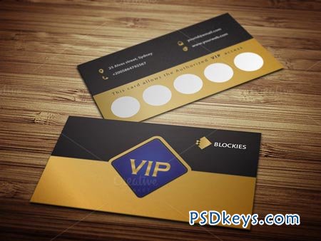 Loyalty VIP Invitation Card Template 41502