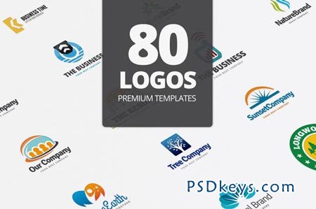 80 Logo Templates - 50% Discount! 41506